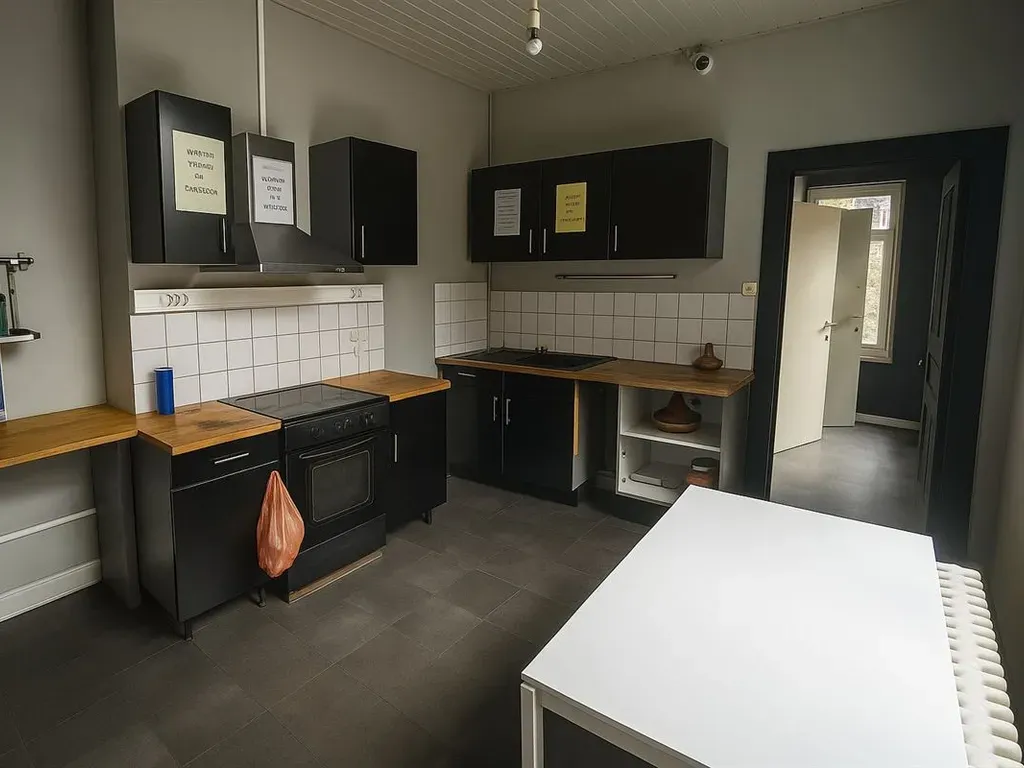 Cucina - Rental Building with Two Bathrooms in Charleroi