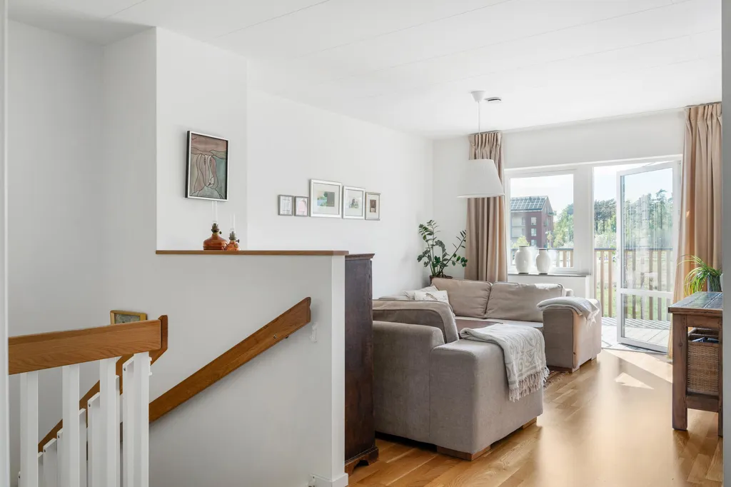 Séjour - Modern Terraced House with Solarium in Kolla Parkstad