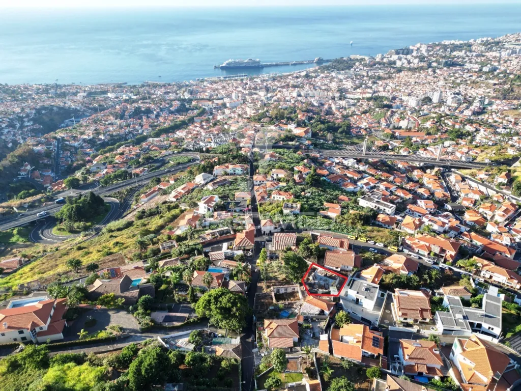 Vue aérienne - Maison 3 pièces à Funchal