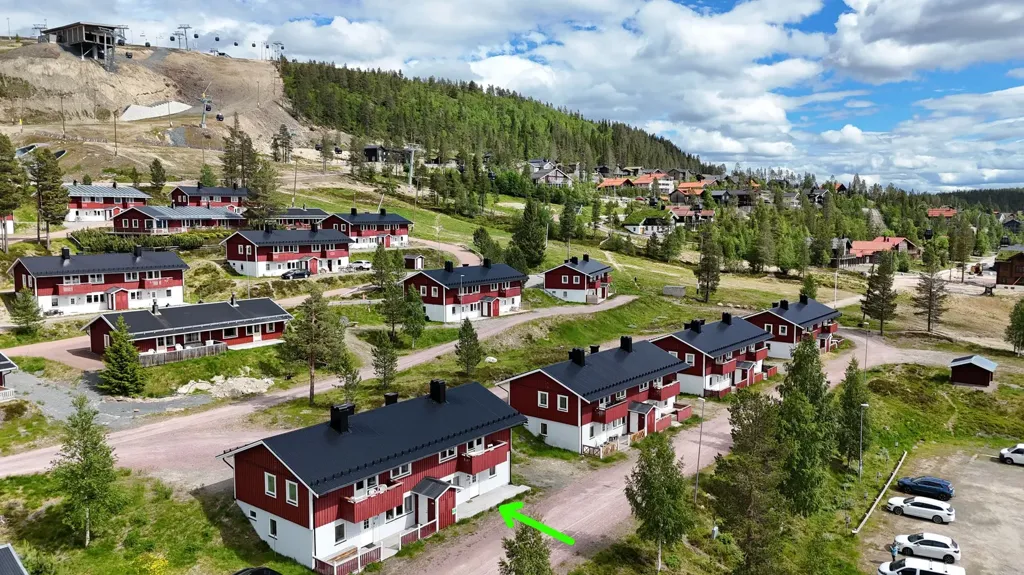 Õhuvaade - Apartment with Ski Storage in Idre Fjäll
