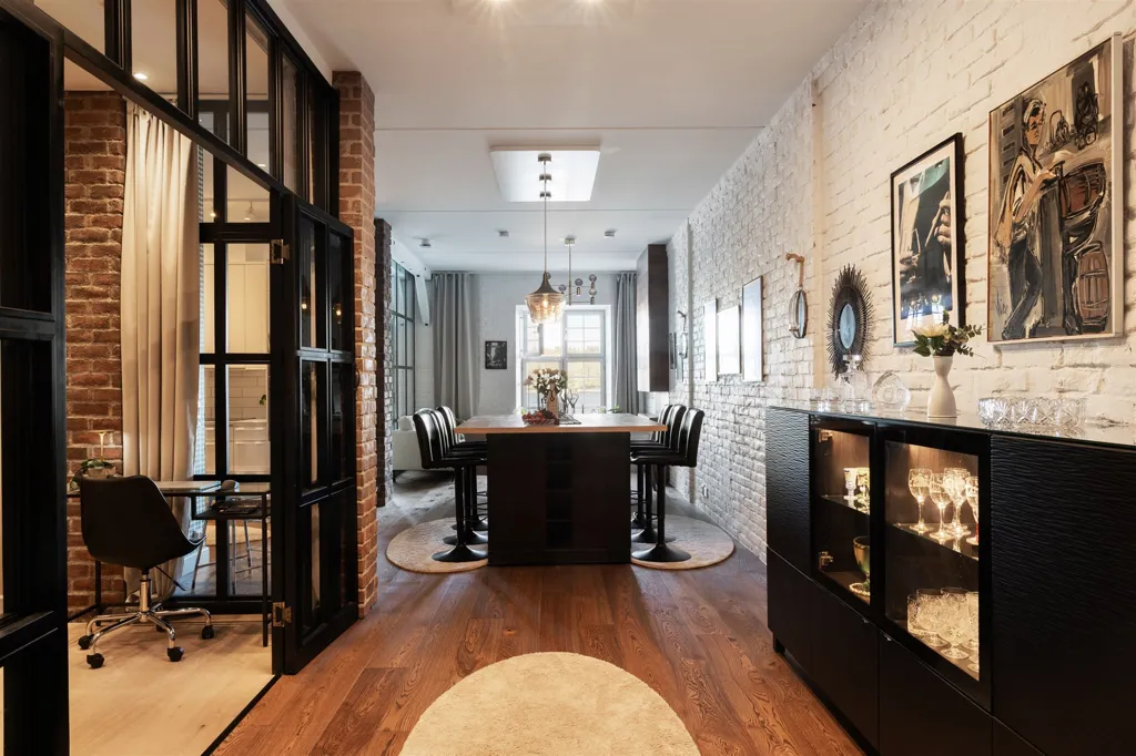 Salle à manger - Stylish 3rd Floor Flat with Water View in Nacka