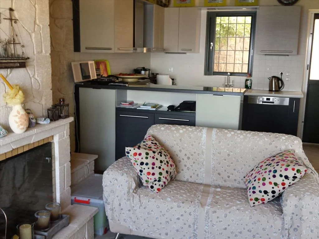 Séjour - Maisonette with Sea View and Pool in Aegina