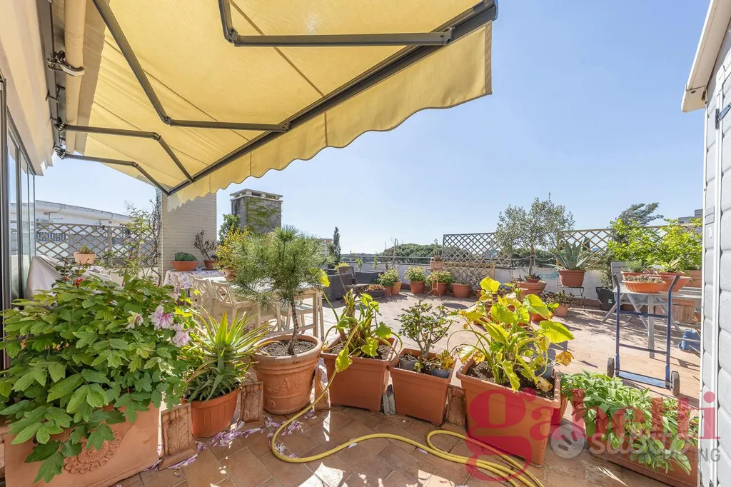 Terrass - Loft with Large Terrace in Torrevecchia, Rome