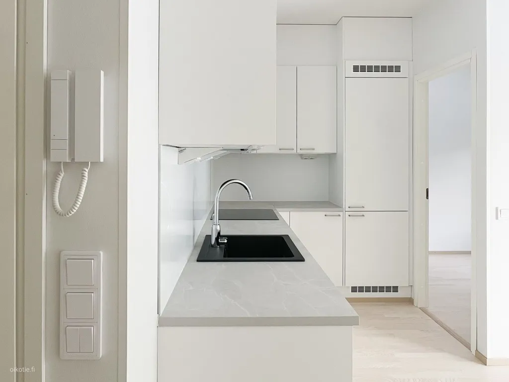 Cucina - Modern Flat with Lake View in Lahti