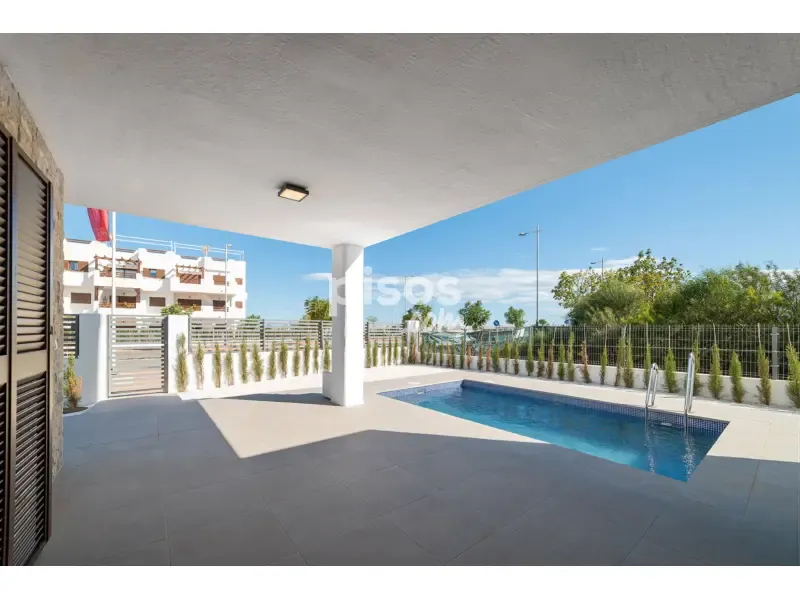 Piscine - New Build Adosada with Garage in Pulpí