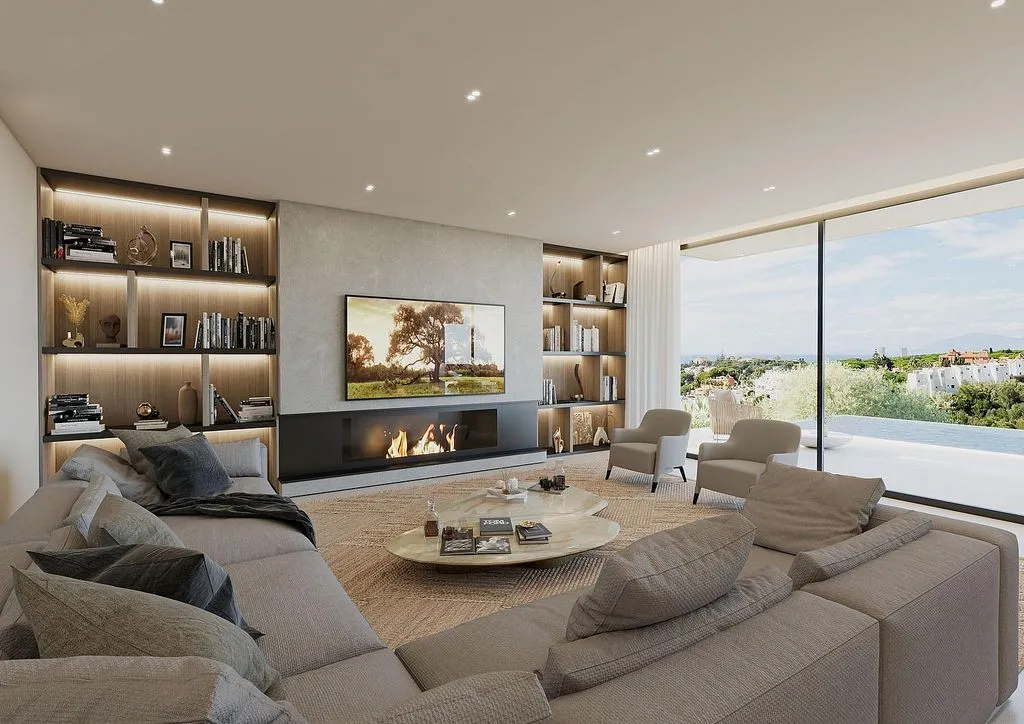 Séjour - Villa with Pool and Terrace in Marbella