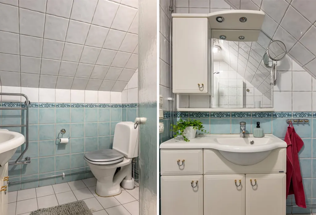 Bathrooms - 1½-Storey Villa with Spa Deck in Quiet Suburb