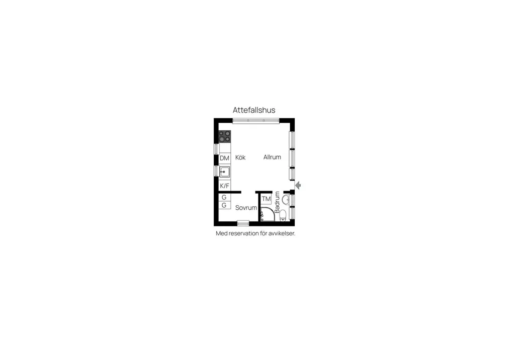 Plan - Planned Villa with Balcony in Vemdalsskalet
