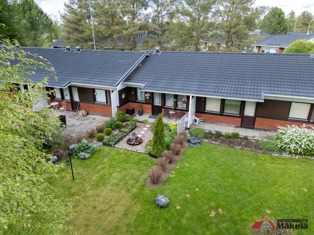 Õhuvaade - Terraced House with Sauna in Isonkyrö