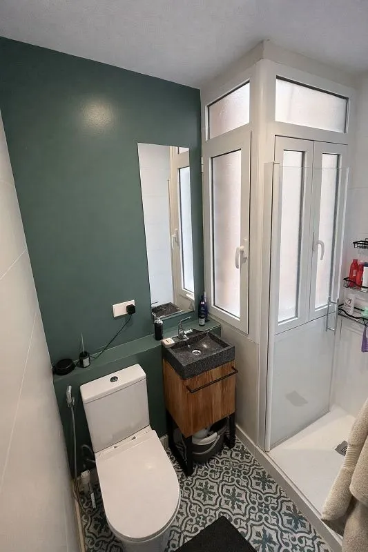 Salles de bain - Modern Flat with Terrace in Russafa, Valencia