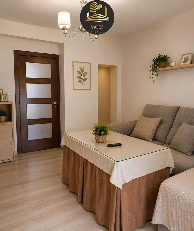 Séjour - 2-Bedroom Apartment with Balcony in Peñamefecit