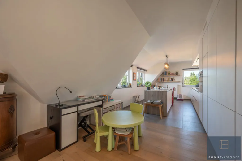 Köök - Duplex Apartment with Terrace in Sijsele
