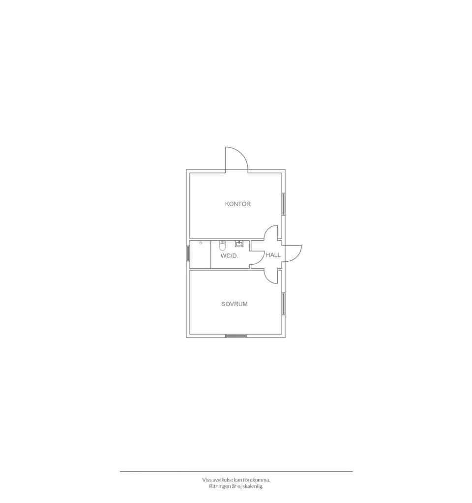 Grundriss - Spacious Bungalow with Pool in Ljungskogen