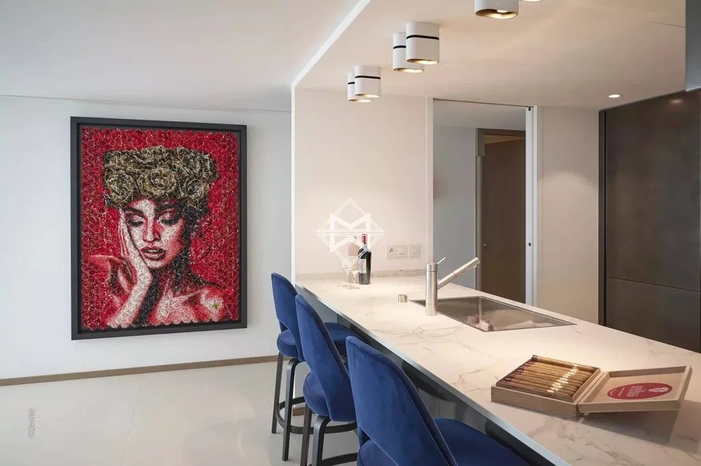 Köök - Luxury Flat with Sea View in Cannes