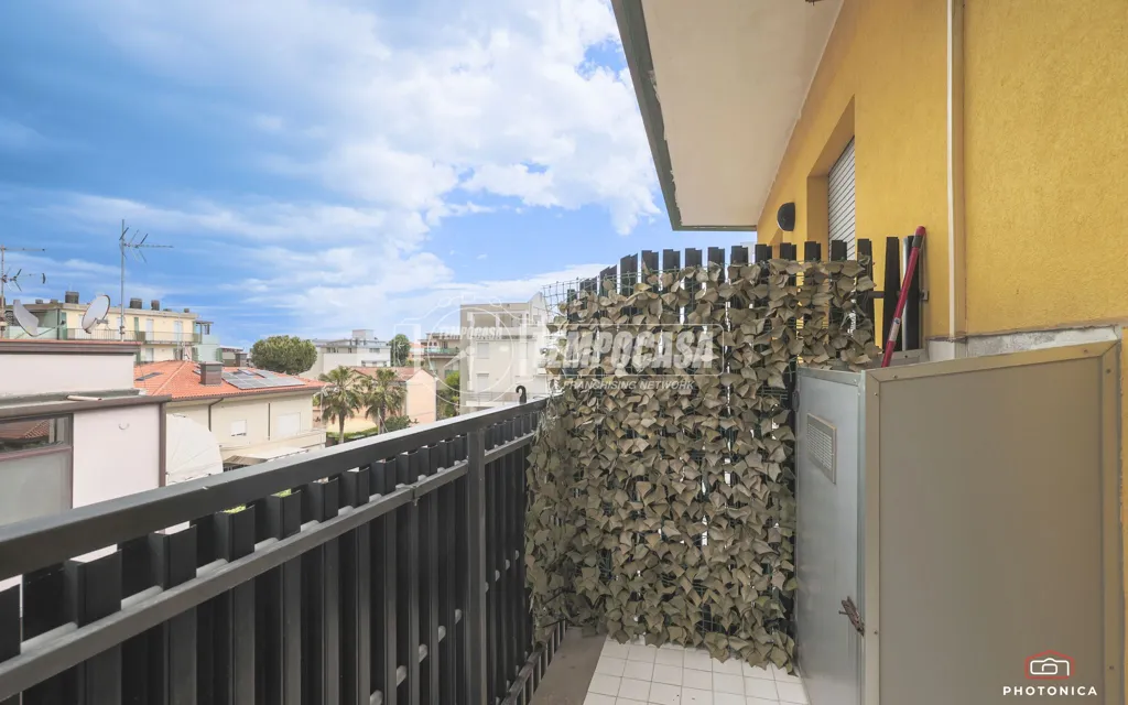 Balcon - Studio with Balcony near Rimini Beach