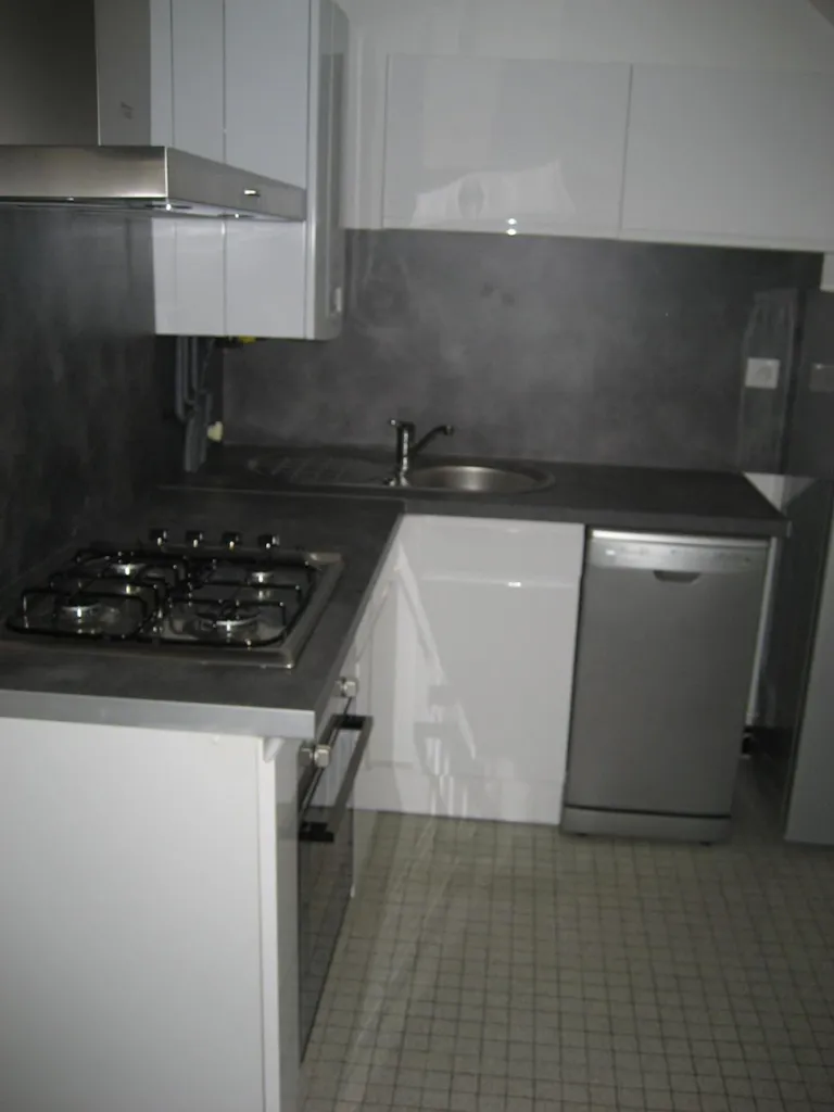 Cuisine - Appartement T3 avec Parking en Centre-Ville de Guéret