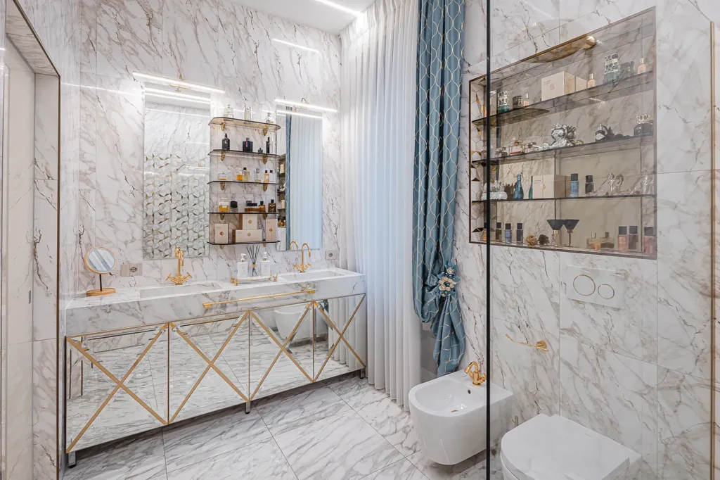 Salles de bain - Penthouse with Panoramic Terrace in Milan
