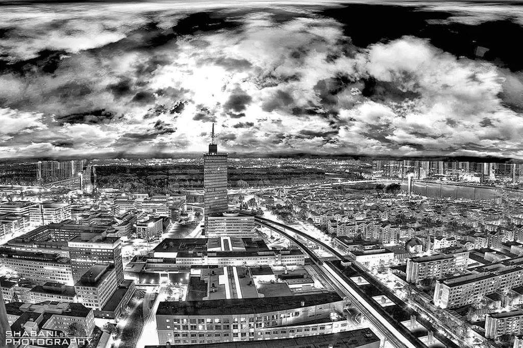 Vue aérienne - Luxury Flat with View in Kista, Stockholm