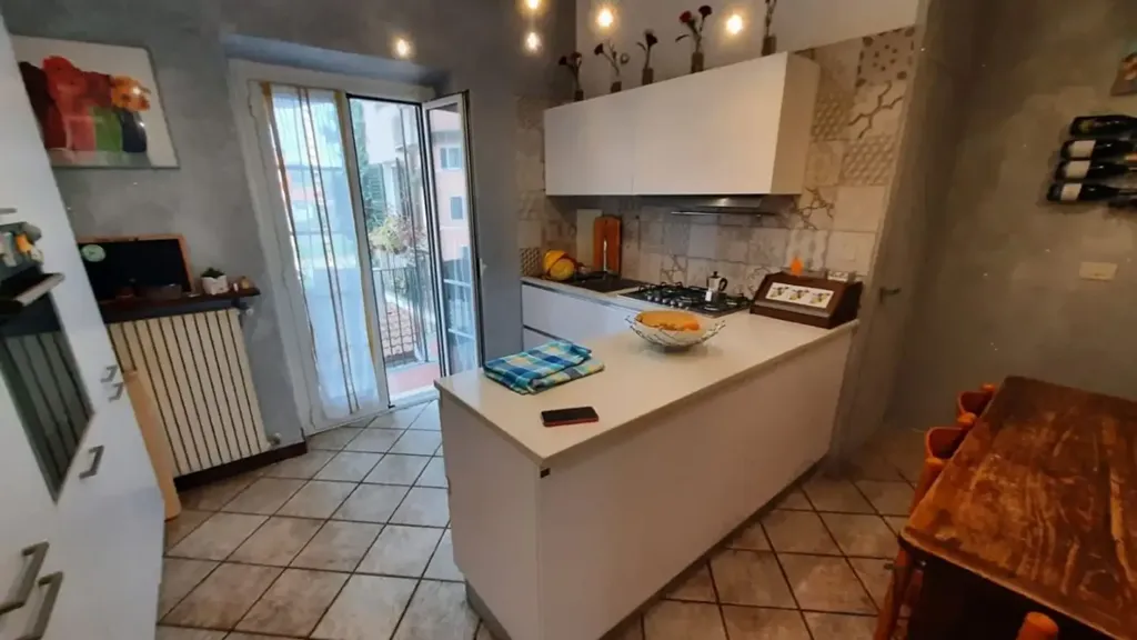 Cuisine - Fully Rented Apartment with Balcony in Ovada Centre
