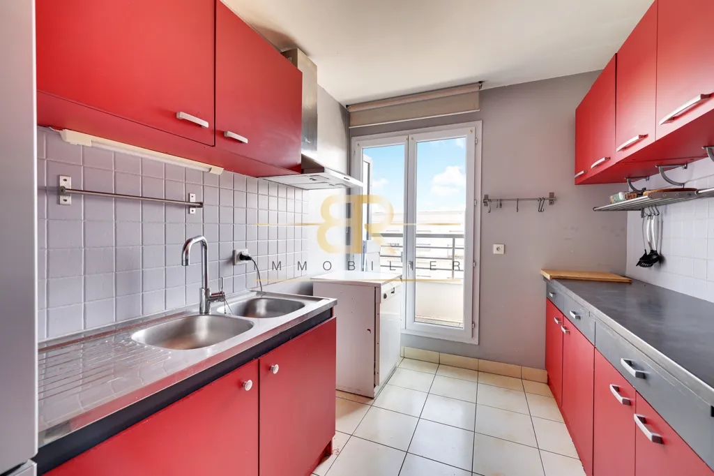 Köök - 3-Piece Apartment with Balcony in Châtillon