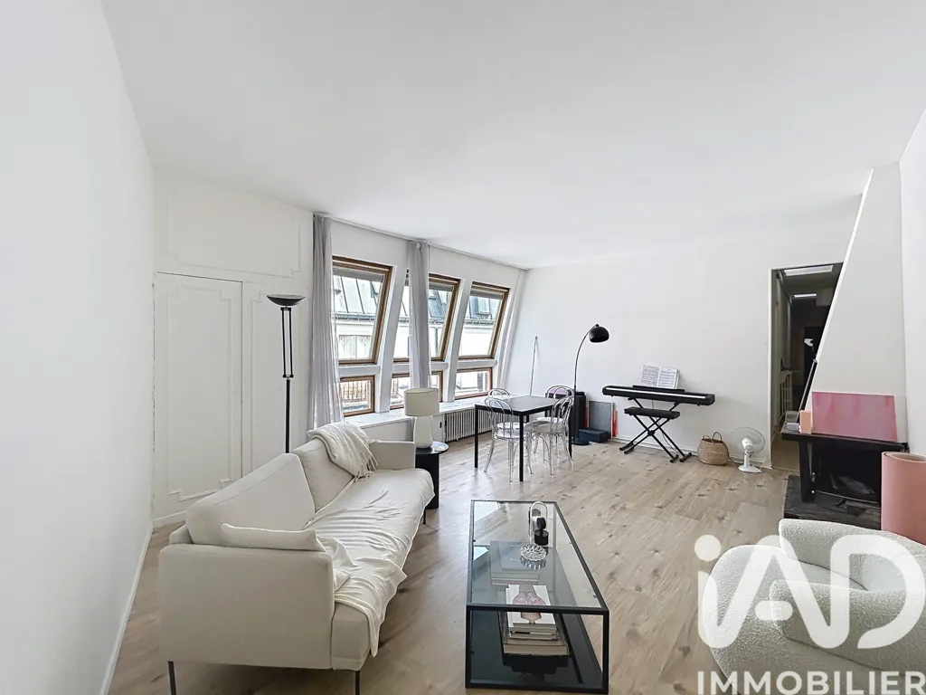 Séjour - Appartement de Prestige avec Vue Élevée à Paris