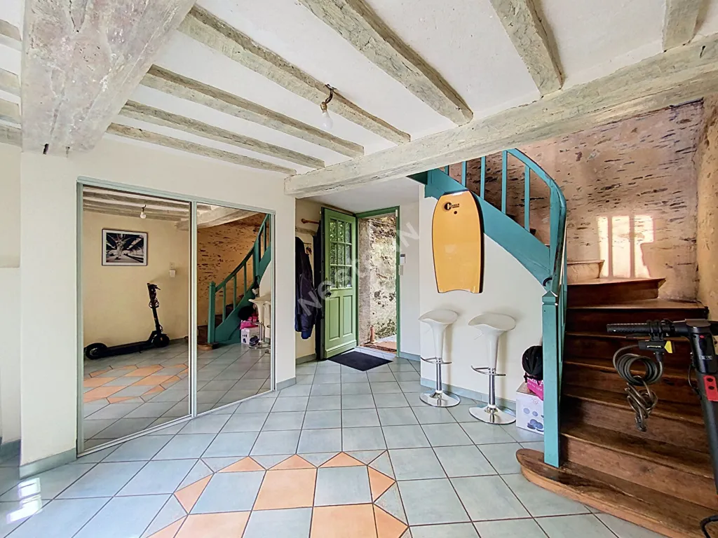 Séjour - Maison Atypique avec Studio en Centre-Ville de Segré