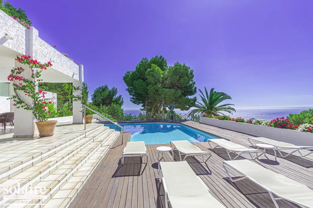 Pool - Renovated Villa with Sea View in Altea