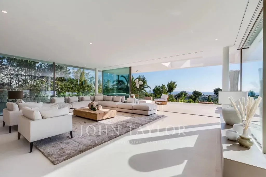 Séjour - Luxury Villa with Sea View in Bendinat