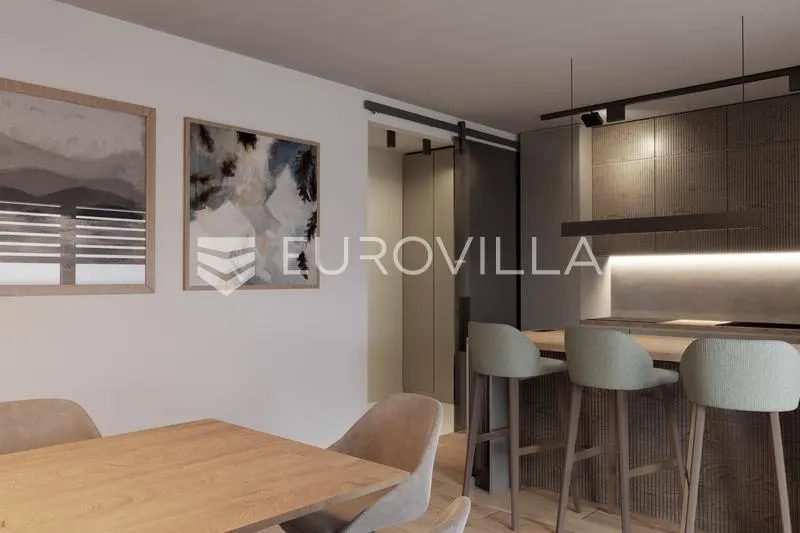 Salle à manger - Luxury Seafront Apartment in Postira, Brač