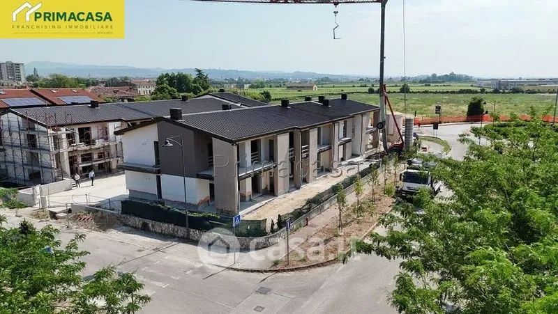 Õhuvaade - New Trilocale with Private Garden in Lavagno