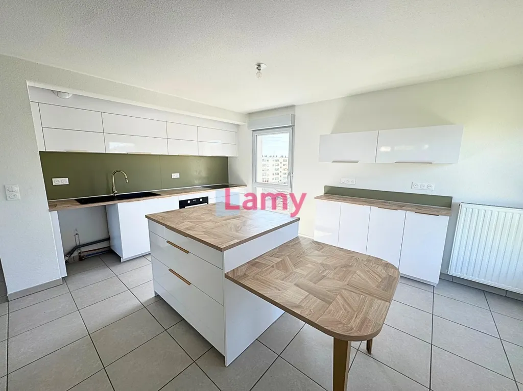 Cucina - Modern Apartment with Terrace in Limoges