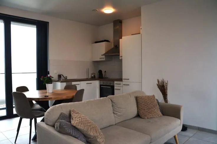 Séjour - Appartement Neuf avec Terrasse à Diepenbeek