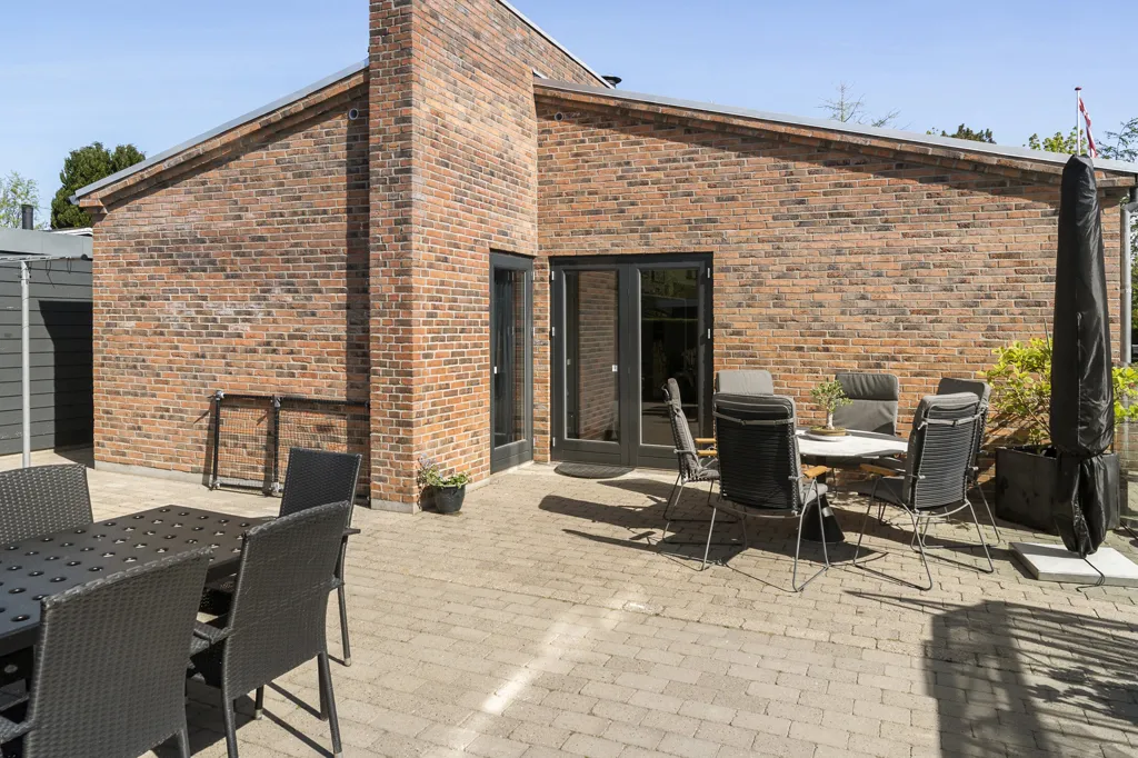 Terrace - Modern Luxury Villa with Spa in Juelsminde