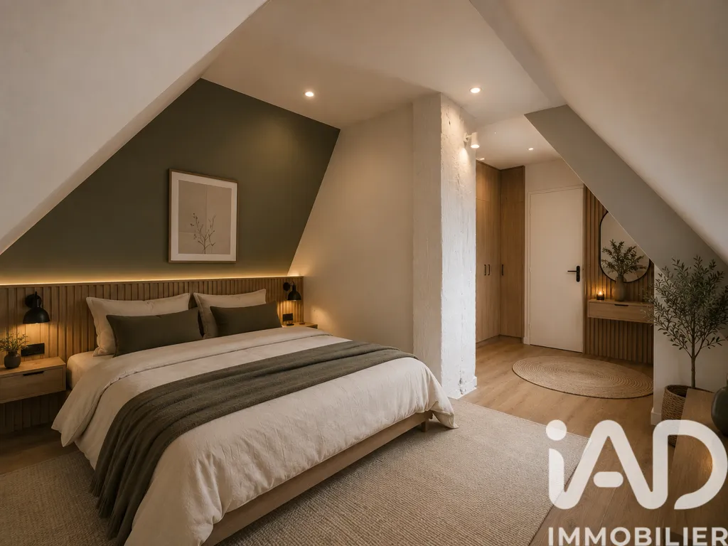Bedrooms - Longère to Renovate in Normandy Countryside