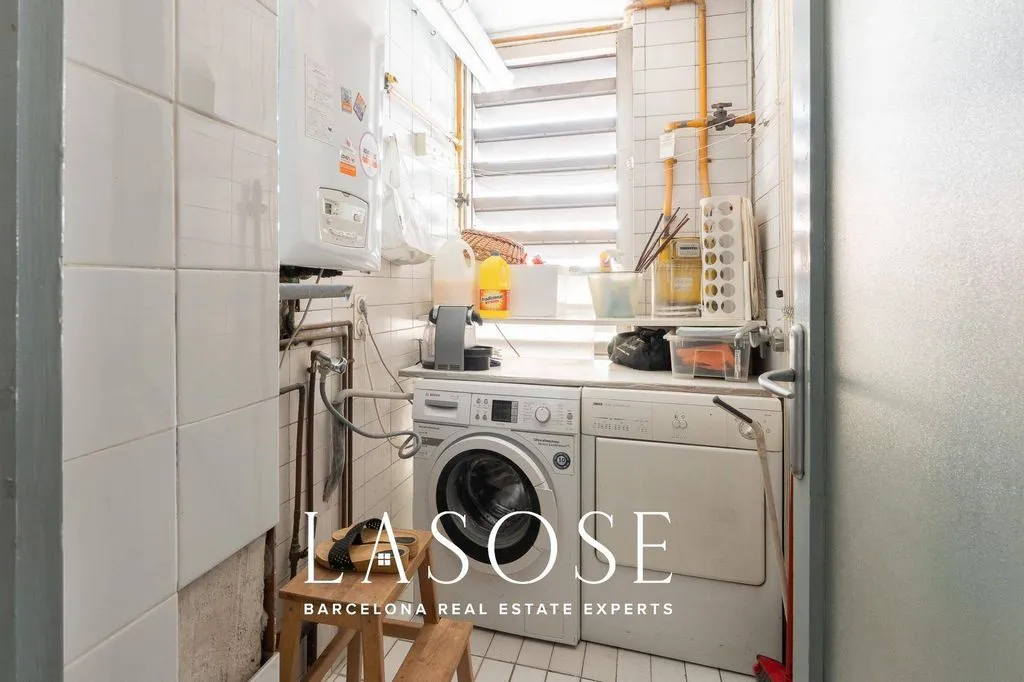 Utility Room - Duplex Penthouse with Pool in Tres Torres, Barcelona