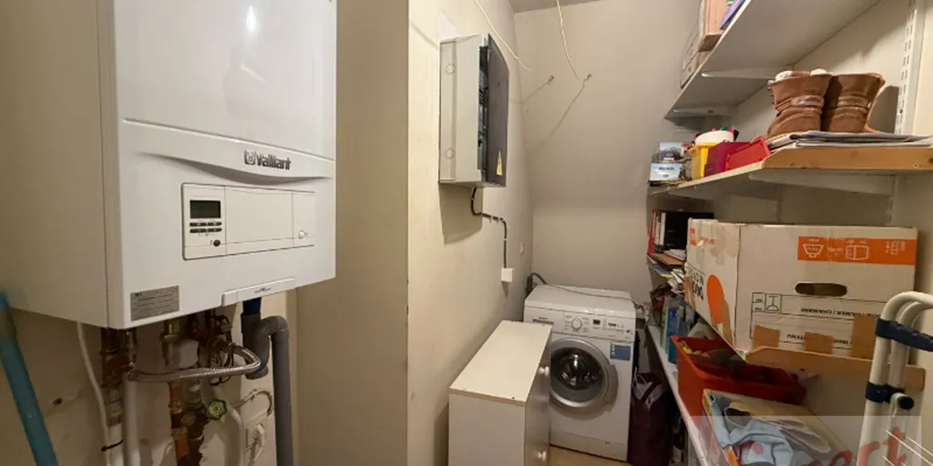 Buanderie - Appartement avec Garage XXL et Terrasses à Harelbeke