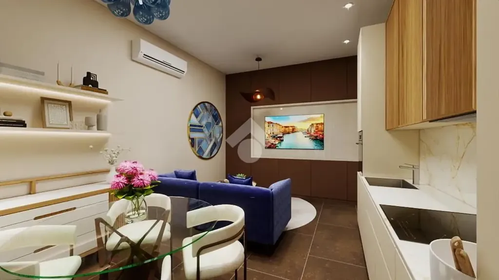 Cuisine - Apartment with Balcony in Savona