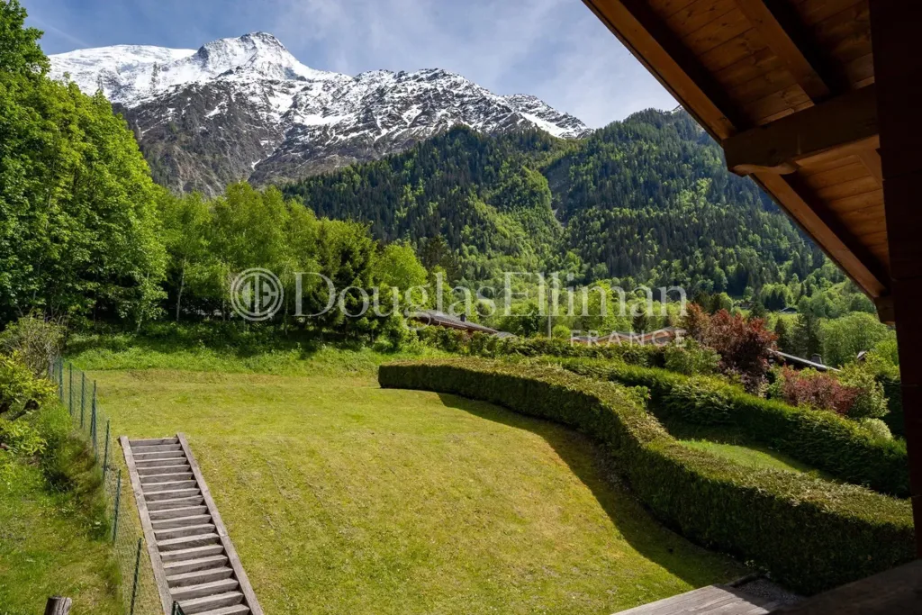 Jardin - Chalet de 4 Chambres avec Vue Panoramique aux Houches