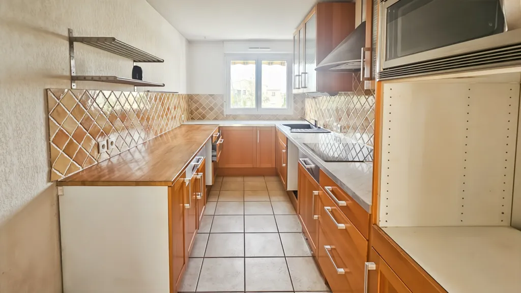 Köök - Apartment with Panoramic Sea View in Fréjus