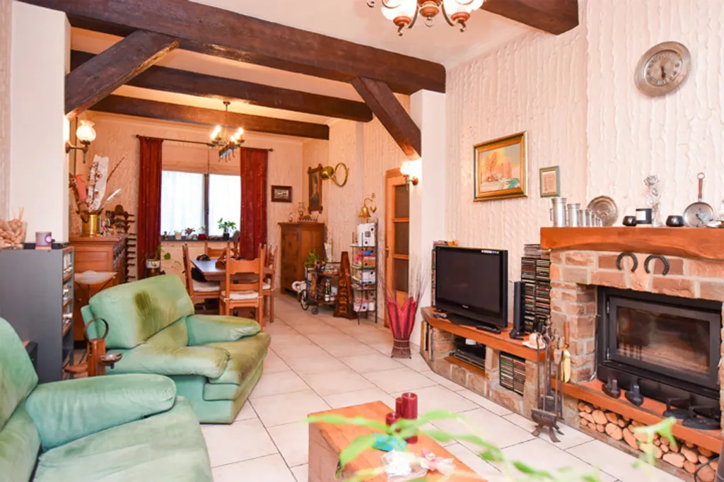 Séjour - Maison d'Architecte avec Terrasse à Châtelet