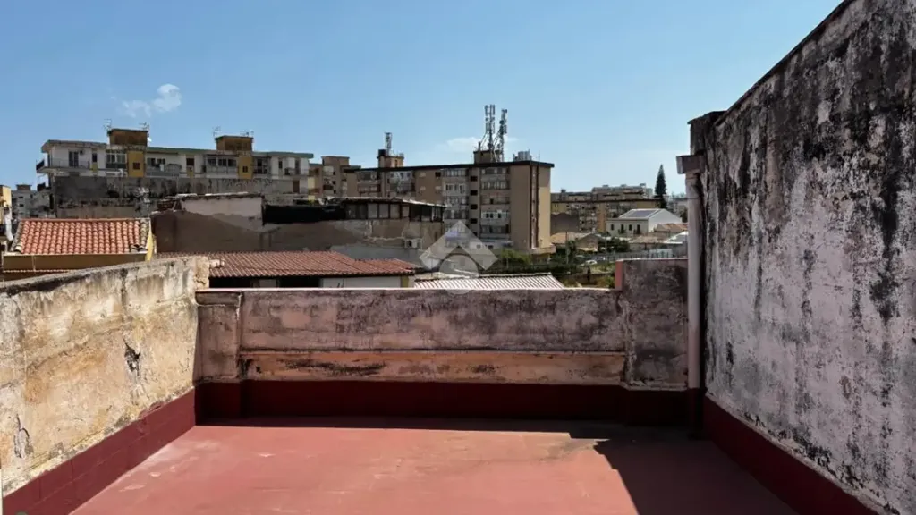 Terrasse - 3-Room Apartment with Covered Terrace in Palermo