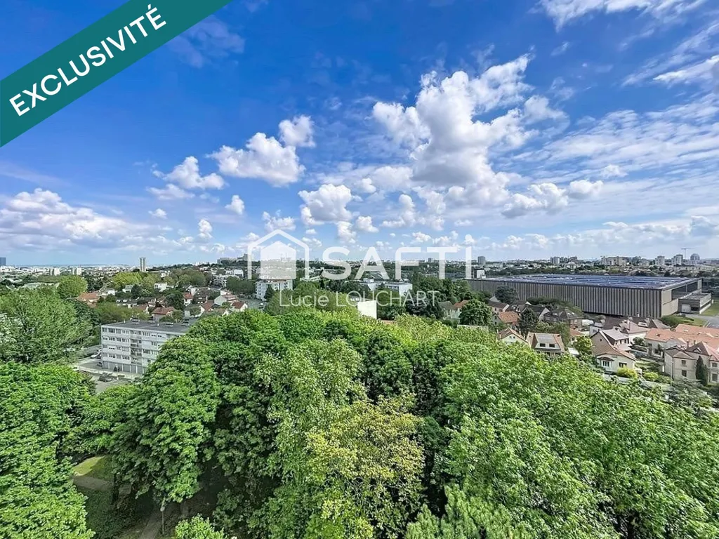 Vue aérienne - Appartement 3 Pièces avec Balcon en Centre-Ville à L'Hay-les-Roses
