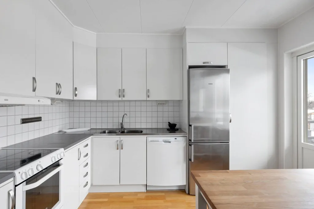 Kitchen - Apartment with Balcony in Hagsätra