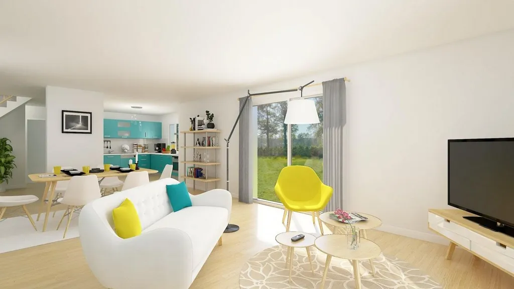 New 4-Piece House with Garden in Valmont