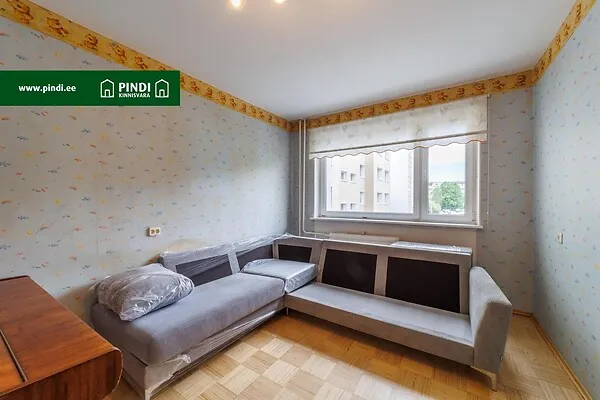 Séjour - 3-Bedroom Flat with Central Heating in Lasnamäe, Tallinn