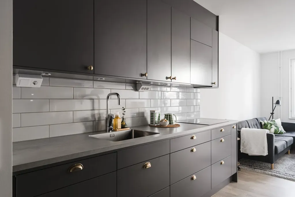Cuisine - Modern Flat with Balcony in Central Skellefteå