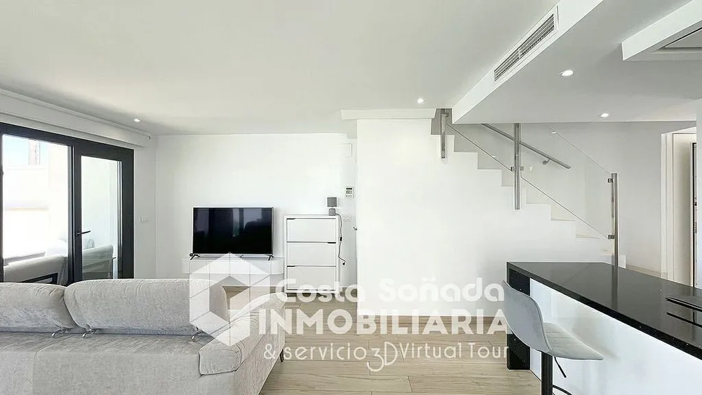 Soggiorno - Terraced Chalet with Pool in Finestrat