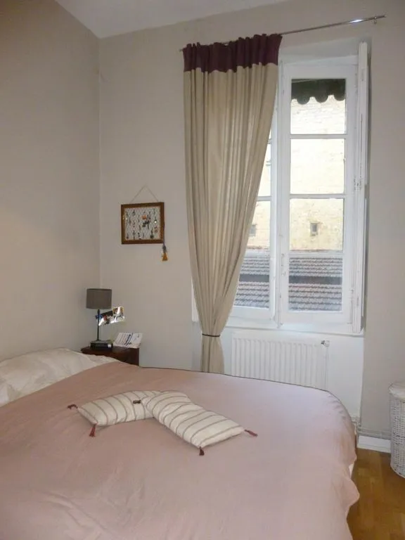 Bedrooms - Luxury Apartment with Fireplace in Lyon