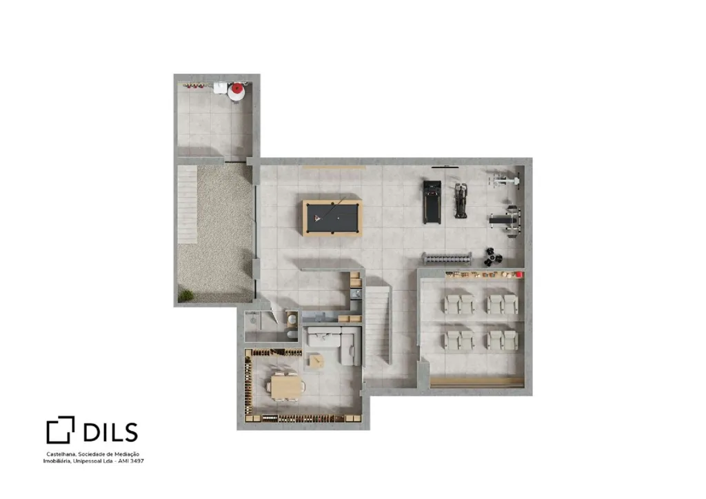 Plan - T4 Villa with Pool in Vilamoura