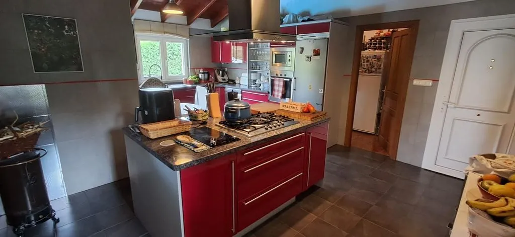 Köök - Luxury Detached House with Pool in Langreo